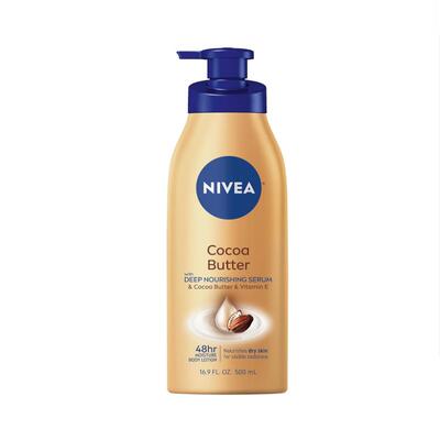 美国代购NIVEA Cocoa Butter Body Lotion with Deep Nourishing