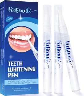 Whitening Pen Uses VieBeauti Eff Teeth Pcs 美国代购