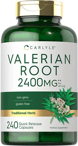 Valerian Root Capsules | 240 Pills | High Potency |