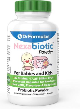 美国代购DrFormulas Nexabiotic Probiotic Powder for Babies, I