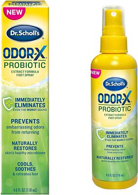 美国代购DrScholls Probiotic Foot Spray 4oz Immediately