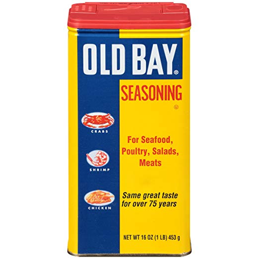 美国代购OLD BAY One Pound Can Seafood Seasoning, 16 oz