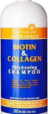 美国代购Renpure Biotin and Collagen Shampoo, 32 Ounce