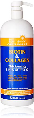 美国代购Renpure Biotin and Collagen Shampoo, 32 Ounce
