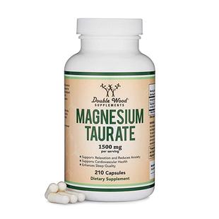 美国代购Magnesium Taurate Supplement For Sleep, Calming