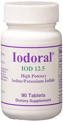 美国代购Optimox - Iodoral, High Potency Iodine Potassium Iod