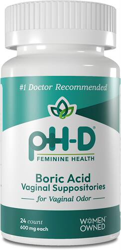 美国代购pH-D Feminine Health - 600 mg Boric Acid Suppositori