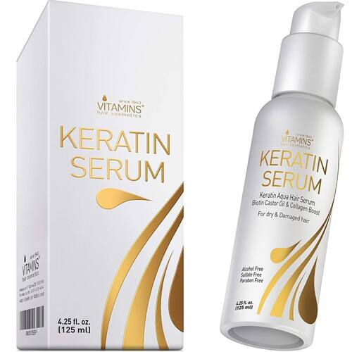 美国代购Vitamins Keratin Protein Hair Serum - Biotin Anti Fr
