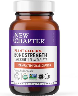 美国代购New Chapter Calcium Supplement - Bone Strength Organ