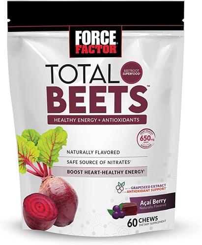 Total Beets Soft Chews with Beetroot, Nitrates, L-Ci