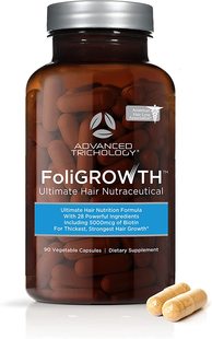 美国代购FoliGROWTH™ Hair Growth Supplement for Thicker Full