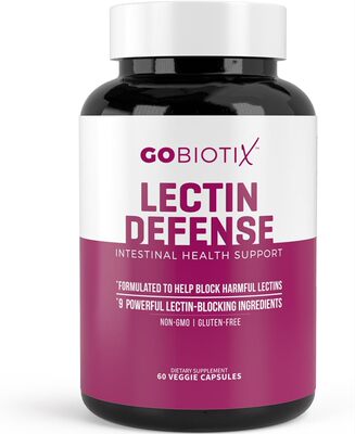 美国代购GoBiotix Lectin Defense Block Interfering Dietary Le
