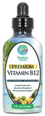 Tropical Oasis Sublingual Vitamin B12 Liquid Drops (as Methy