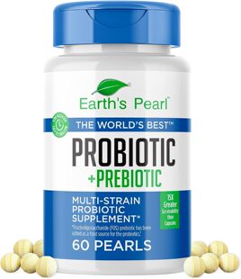 美国代购Earth's Pearl Probiotic Pearls for Women and Men - K