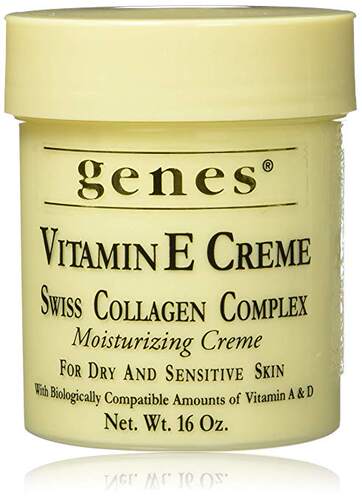Genes Vitamin E Creme Swiss Collagen Complex Moisturizing Cr