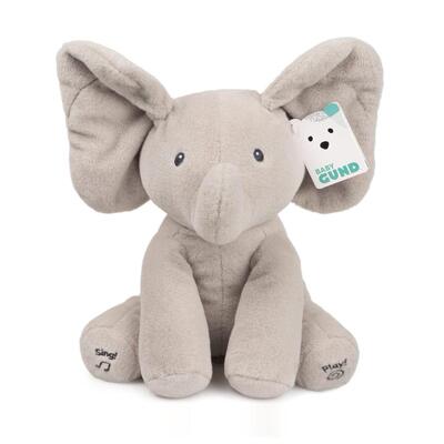美国代购Baby GUND Animated Flappy the Elephant Stuffed Anima