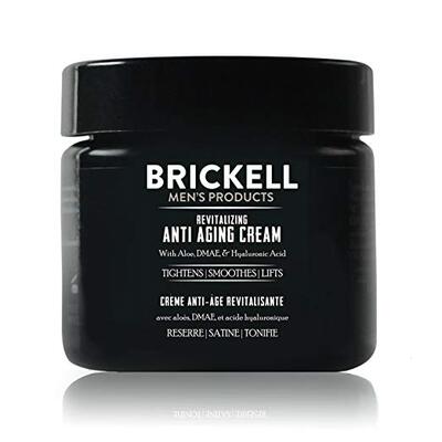 Brickell Men’s Revitalizing Anti-Aging Cream For Men, Natur