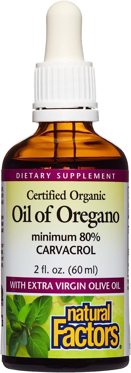 Natural Factors - Oil of Oregano, Certified Organic