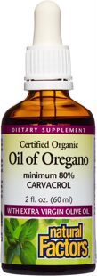 Natural Factors - Oil of Oregano, Certified Organic