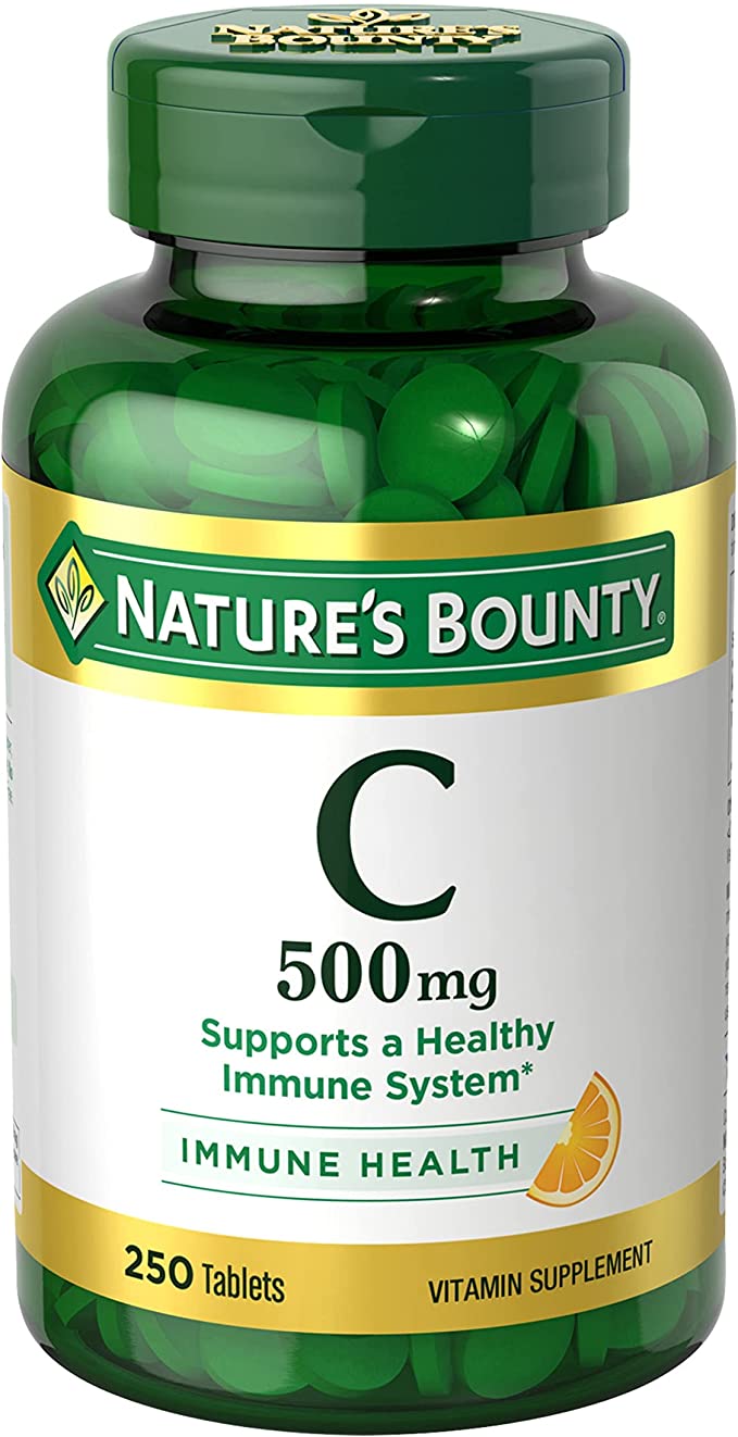 美国代购Nature’s Bounty Vitamin C, Immune Support, Tablets,