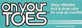 On Your Toes Foot Bactericide Powder - Eliminates Foot Odor
