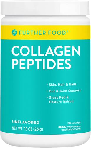 美国代购Further Food Premium Unflavored Collagen Peptides Po
