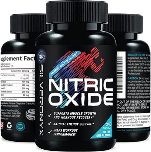 Extra Strength Nitric Oxide Supplement L Arginine 3X