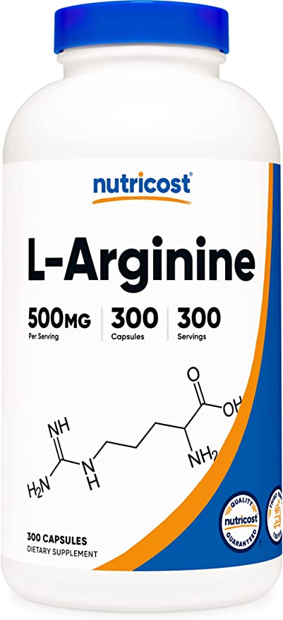 美国直邮Nutricost L Arginine 500mg300 Capsules 宠物/宠物食品及用品 马匹保健护理 原图主图