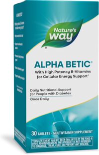 美国代购Nature's Way alpha betic, Diabetic Multivitamin for