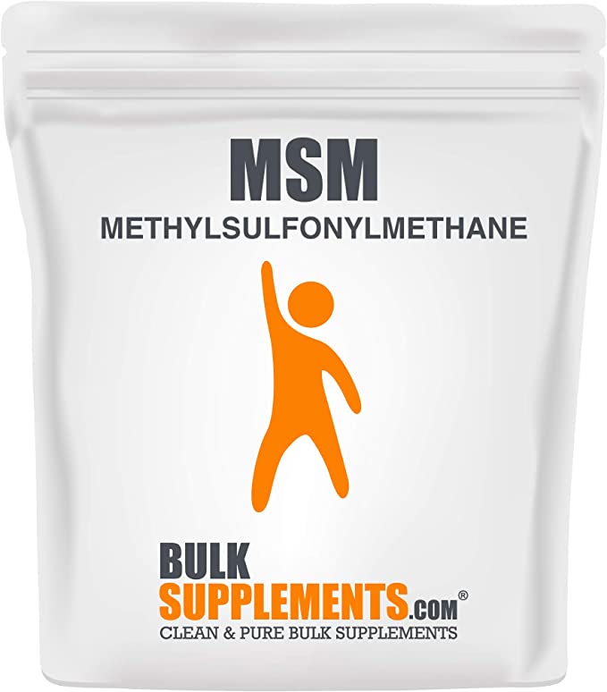 BulkSupplements MSM (Methysulfonylmethane) Powder (1 kilogra