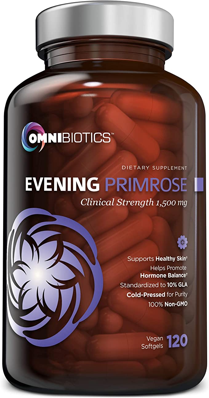 美国代购Organic Evening Primrose Oil | Clinical Strength 1,5