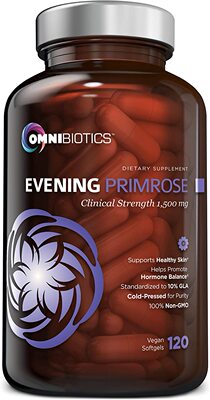 美国代购Organic Evening Primrose Oil | Clinical Strength 1,5