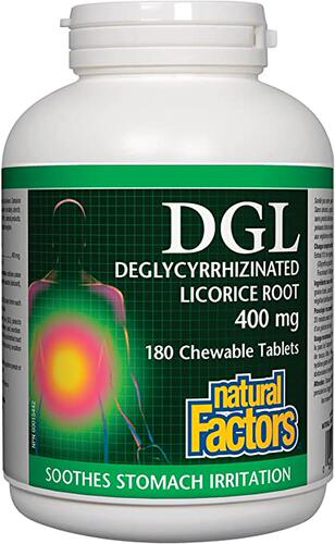 Natural Factors, DGL Licorice Root Extract, Natural