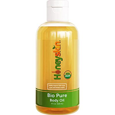 美国代购Honeyskin Skincare Body Oil for Stretch Marks and Ac