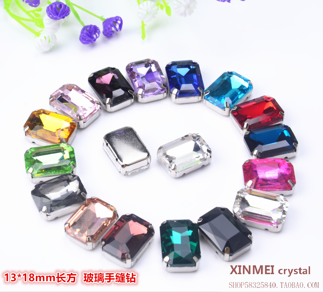 彩色手缝钻新美饰品水晶