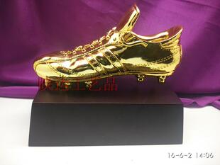 JM329款金属足球奖杯 金靴奖杯 足球赛事射手奖 球员奖杯