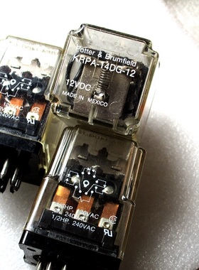 美国Potter Brumfield进口继电器KRPA-14DG-12 11脚