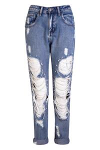 European and American exaggerated jeans and jeans