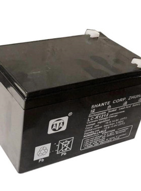 全新ATA蓄电池LC-R1212 12V12AH/20Hr绿色通道消防主机UPS内置