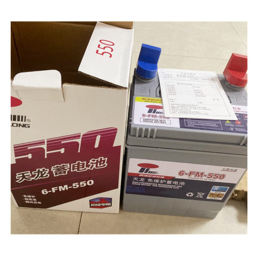 天龙免维护蓄电池6-FM-360/450/550/670/720/830/930发电机组12V