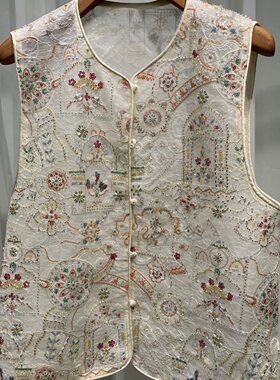 布谷-2026夏上新绣花钉珠马甲YS2-G473