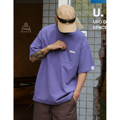 日系男士重磅短袖T恤基础