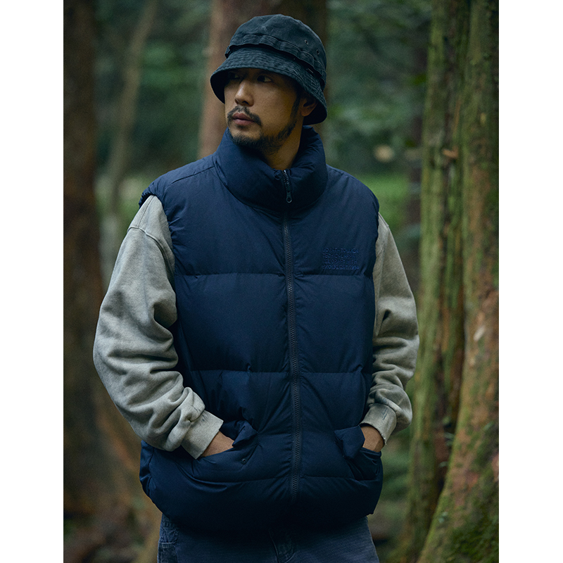 羽绒马甲男士2024新款户外
