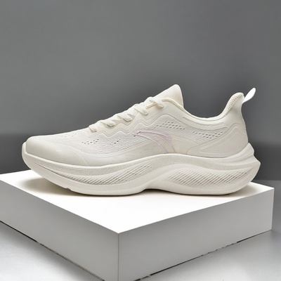 安踏飞云 | 轻便跑鞋女新款透气运动鞋减震软底增高慢跑鞋旅游鞋