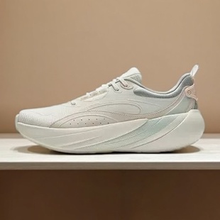 安踏绵绵弹3丨增高减震跑步鞋女款冬季新款缓震软底跳绳鞋运动鞋