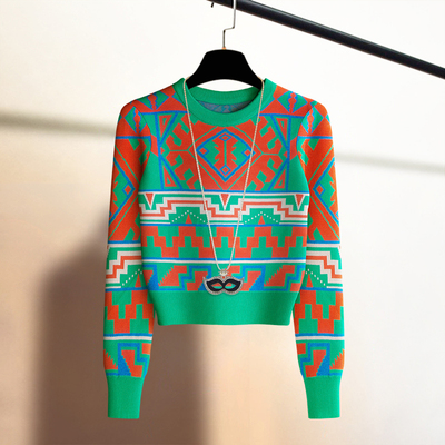 洋气高级感套头针织衫