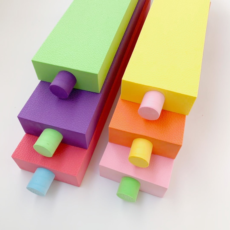 幼儿园独木桥eva泡沫平衡木玩具