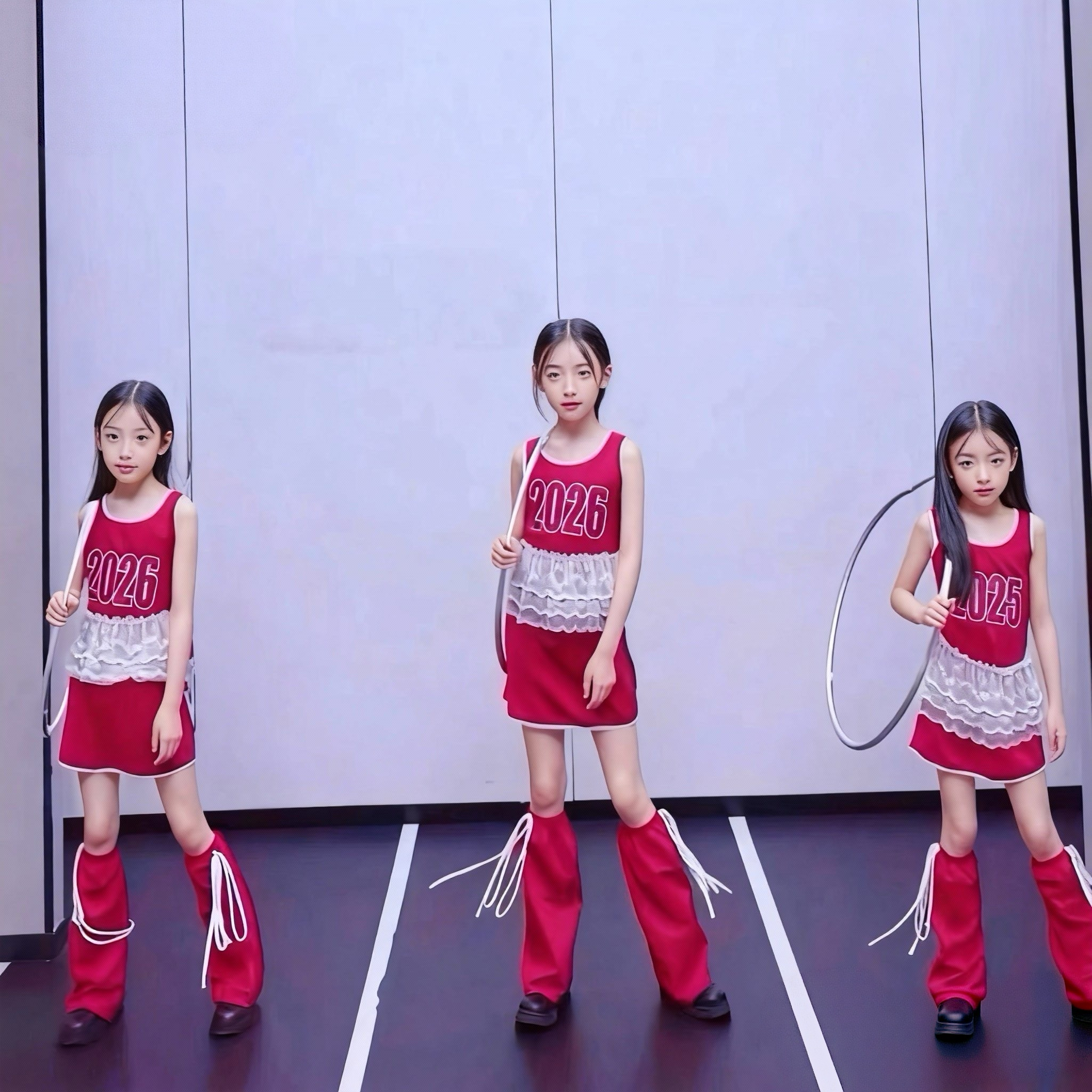 模特T台PK赛服走秀芭蕾运动