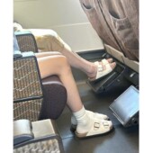 勃肯家族 博肯鞋 真皮勃肯鞋 女夏季 外穿半拖鞋 女式 一字带凉拖鞋