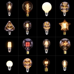 爱迪生调光复古LED灯泡家用照明钨丝吊灯 E27螺口无频闪省电装饰